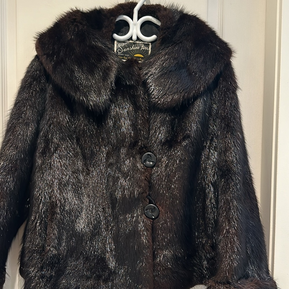 Mink fur jacket - Picture 2 of 8